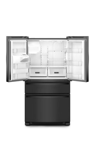 Whirlpool® 36-Inch Wide French Door Bottom Mount Refrigerator WRMF3636RB