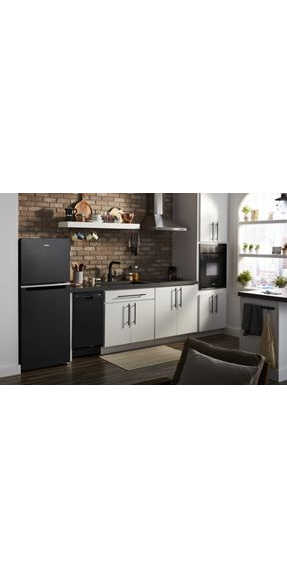 Whirlpool 24-inch Wide Top-Freezer Refrigerator - 11.6 cu. ft. WRT312CZJB