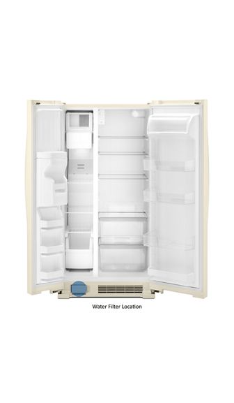 Whirlpool 33-inch Wide Side-by-Side Refrigerator - 21 cu. ft. WRS311SDHT