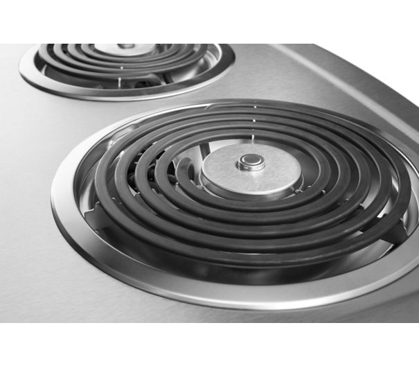 Whirlpool® 21-inch Electric Cooktop with High-Speed Elements RCS2012RS