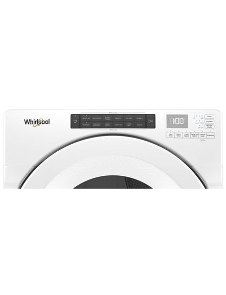 Whirlpool 7.4 cu. ft. Front Load Electric Dryer with Intuitive Touch Controls WED5620HW