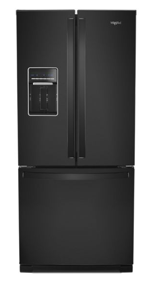 Whirlpool 30-inch Wide French Door Refrigerator - 20 cu. ft. WRF560SEHB