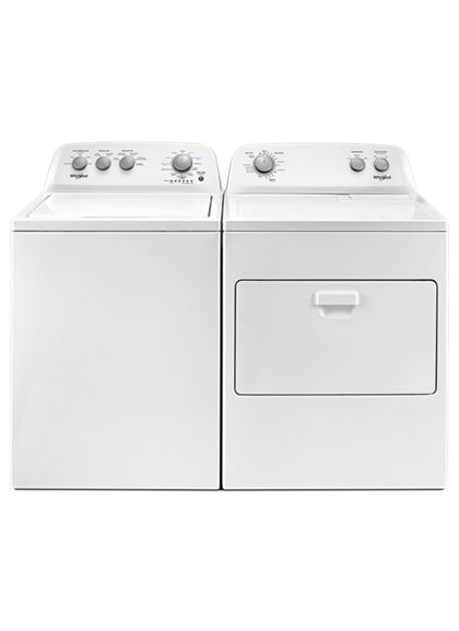 Whirlpool 7.0 cu. ft. Top Load Electric Dryer with AutoDry™ Drying System WED4850HW