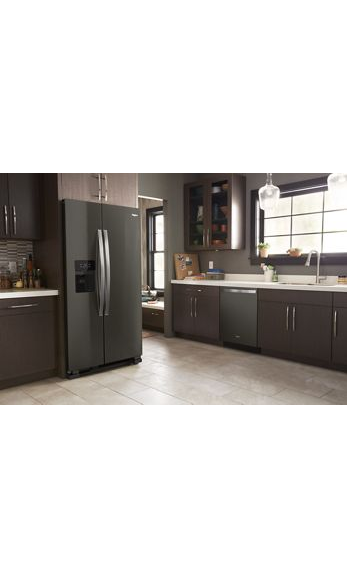 Whirlpool 36-inch Wide Side-by-Side Refrigerator - 25 cu. ft. WRS555SIHV