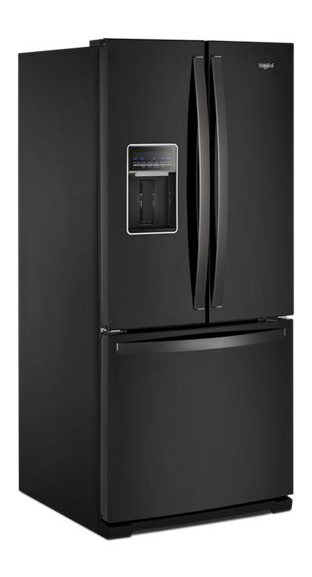 Whirlpool 30-inch Wide French Door Refrigerator - 20 cu. ft. WRF560SEHB