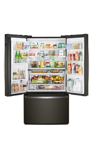 Whirlpool 36-inch Wide Counter Depth French Door Refrigerator WRFC9636RV