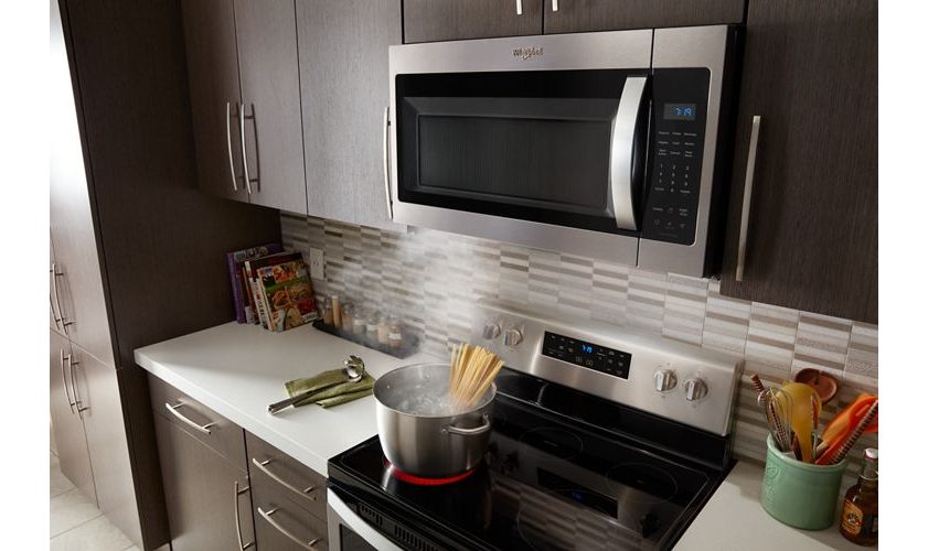 Whirlpool 1.9 cu ft. Over the Range Microwave with Sensor Cooking Technology - 1000 Watts WMMS3230SS