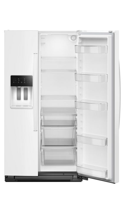 Whirlpool 36-inch Wide Side-by-Side Refrigerator - 28 cu. ft. WRSF5536RW