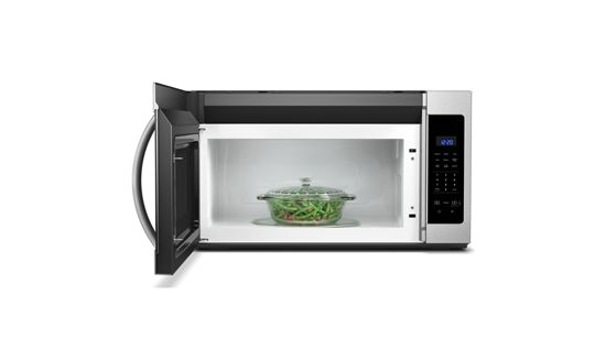 Whirlpool 1.7 cu. ft. Microwave Hood Combination with Electronic Touch Controls WMH31017HZ