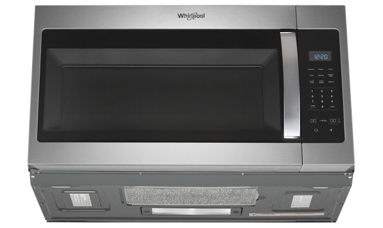 Whirlpool 1.7 cu. ft. Microwave Hood Combination with Electronic Touch Controls WMH31017HZ
