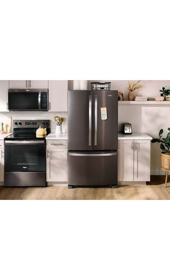 Whirlpool® Counter-Depth French Door Bottom Mount Refrigerator WRFC2036RV