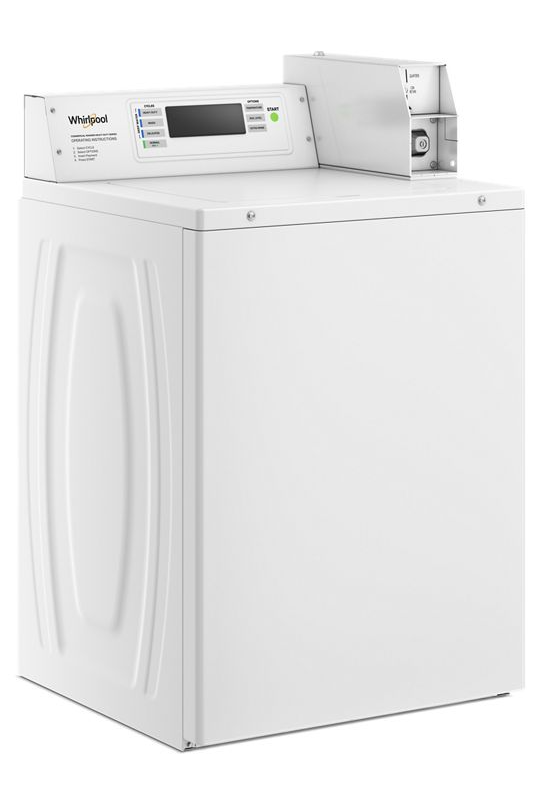 Whirlpool Commercial Top-Load Washer with Factory-Installed Coin Drop and Coin Box CAE2779JQ