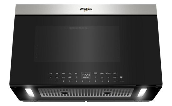 Whirlpool Air Fry Over-the-Range Microwave with Flush Built-In Design WMMF7330RZ