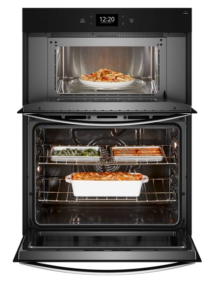 Whirlpool 5.0 Cu. Ft. Wall Oven Microwave Combo with Air Fry WOEC7030PV