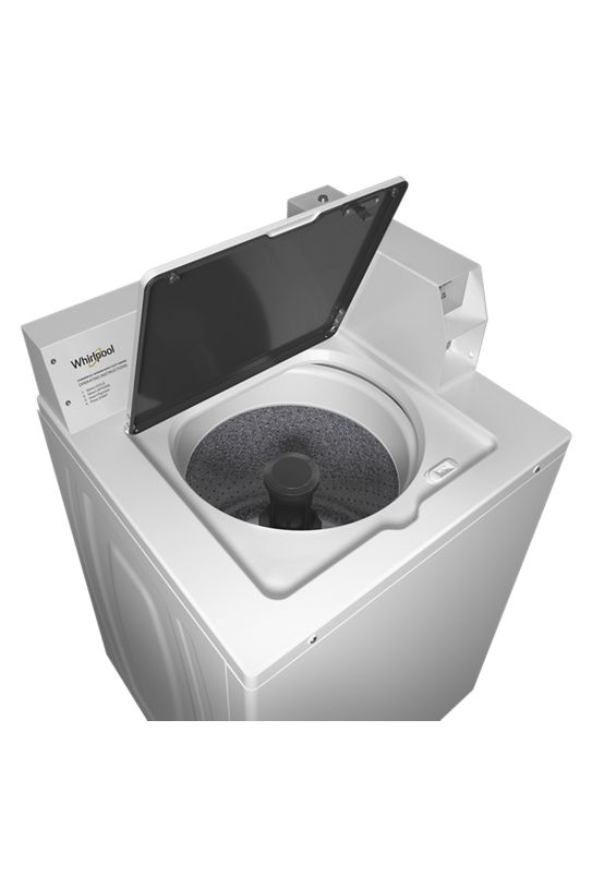 Whirlpool Commercial Top-Load Washer with Factory-Installed Coin Drop and Coin Box CAE2779JQ