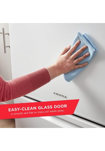 Amana® 30-inch Electric Range with Easy-Clean Glass Door ACR4203MNW