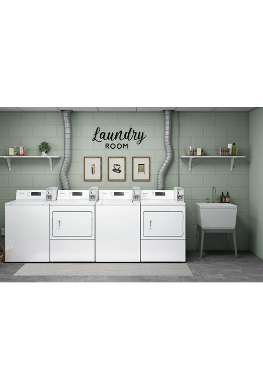 Whirlpool Commercial Top-Load Washer with Factory-Installed Coin Drop and Coin Box CAE2779JQ