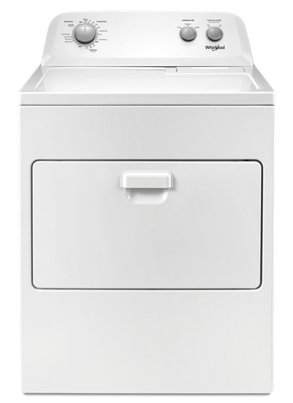 Whirlpool 7.0 cu. ft. Top Load Electric Dryer with AutoDry™ Drying System WED4850HW