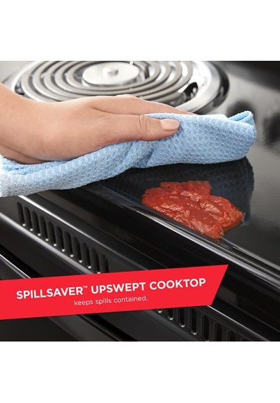 Amana® 30-inch Electric Range with Easy-Clean Glass Door ACR4203MNS