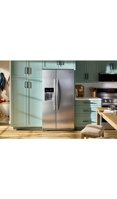 Whirlpool 36-inch Wide Side-by-Side Refrigerator - 21 cu. ft. WRSC5536RV