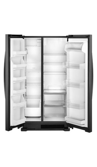 Whirlpool 36-inch Wide Side-by-Side Refrigerator - 25 cu. ft. WRS315SNHB
