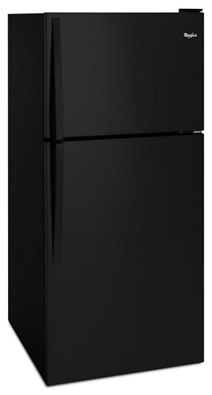 Whirlpool 30-inch Wide Top-Freezer Refrigerator with Factory-Installed Icemaker WRT318FMDB