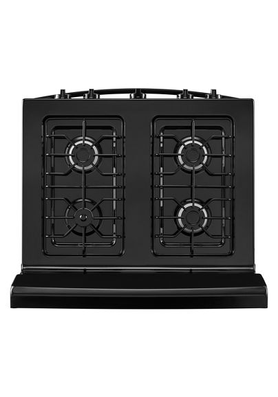 Amana® 30-inch Gas Range with Easy-Clean Glass Door AGR4203MNB