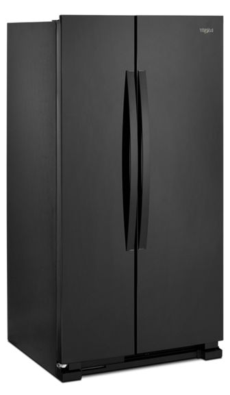 Whirlpool 36-inch Wide Side-by-Side Refrigerator - 25 cu. ft. WRS315SNHB