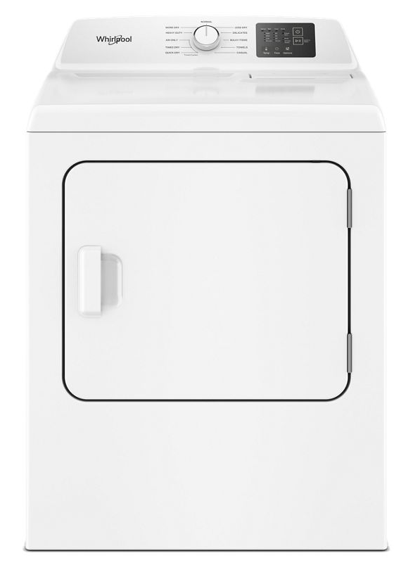 Whirlpool 7.0 cu. ft. Gas Long Vent Dryer with Adaptive Dry - Vented Top Load Matching WGD4105LSW