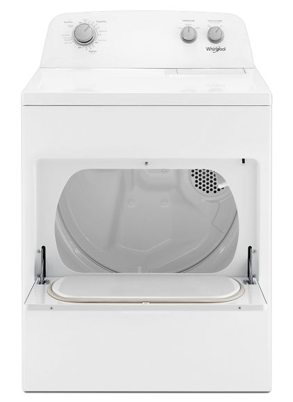 Whirlpool 7.0 cu. ft. Top Load Electric Dryer with AutoDry™ Drying System WED4850HW