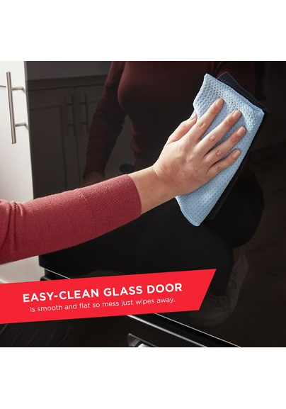 Amana® 30-inch Gas Range with Easy-Clean Glass Door AGR4203MNB