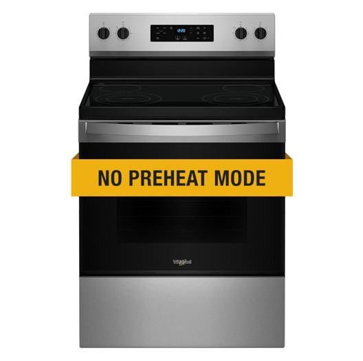 Whirlpool 30-inch Electric Range with Self Clean WFES3530RS