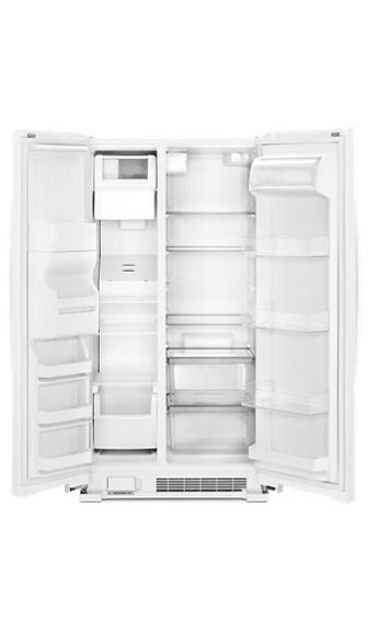 Whirlpool 36-inch Wide Side-by-Side Refrigerator - 25 cu. ft. WRS335SDHW