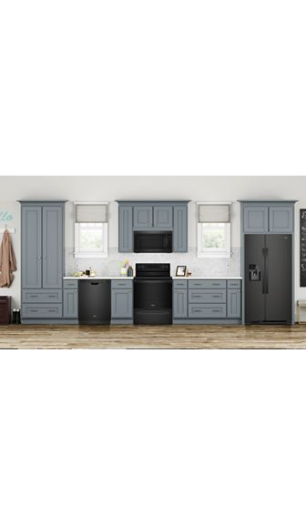 Whirlpool 36-inch Wide Side-by-Side Refrigerator - 25 cu. ft. WRS335SDHB