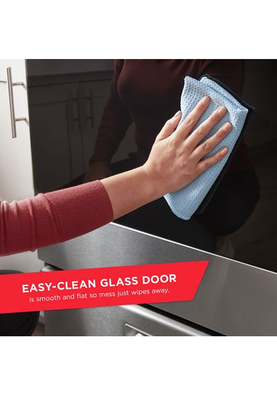 Amana® 30-inch Gas Range with Easy-Clean Glass Door AGR4203MNS