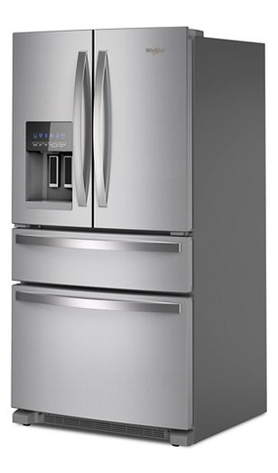 Whirlpool® 36-Inch Wide French Door Bottom Mount Refrigerator WRMF3636RZ
