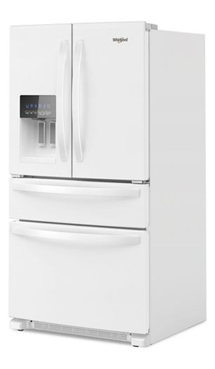 Whirlpool® 36-Inch Wide French Door Bottom Mount Refrigerator WRMF3636RW