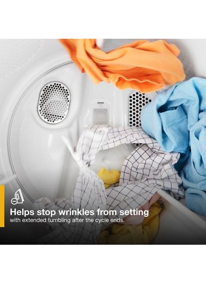 Whirlpool 7.0 cu. ft. Top Load Electric Dryer with AutoDry™ Drying System WED4850HW