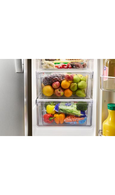 Whirlpool 36-inch Wide Side-by-Side Refrigerator - 21 cu. ft. WRSC5536RV