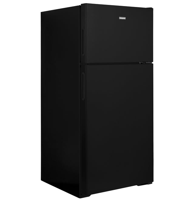 Hotpoint 15.6 Cu. Ft. Recessed Handle Top-Freezer Refrigerator HPS16BTNRBB