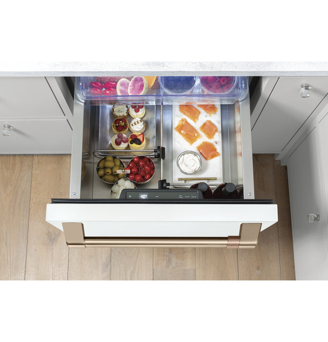 Café 5.7 Cu. Ft. Built-In Dual-Drawer Refrigerator CDE06RP4NW2