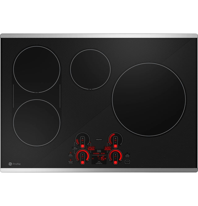 GE Profile 30" Built-In Touch Control Induction Cooktop PHP9030STSS