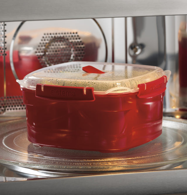 GE Profile™ 30" Built-In Microwave/Convection Oven PWB7030SVSS