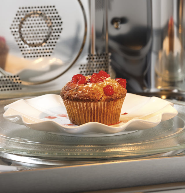 GE Profile™ 30" Built-In Microwave/Convection Oven PWB7030SVSS