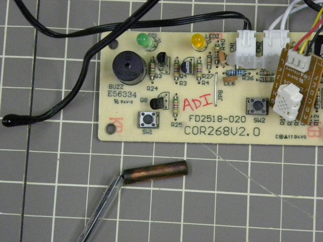PCB Board W/Auto Restart (Sensors) CRCFD2518-020