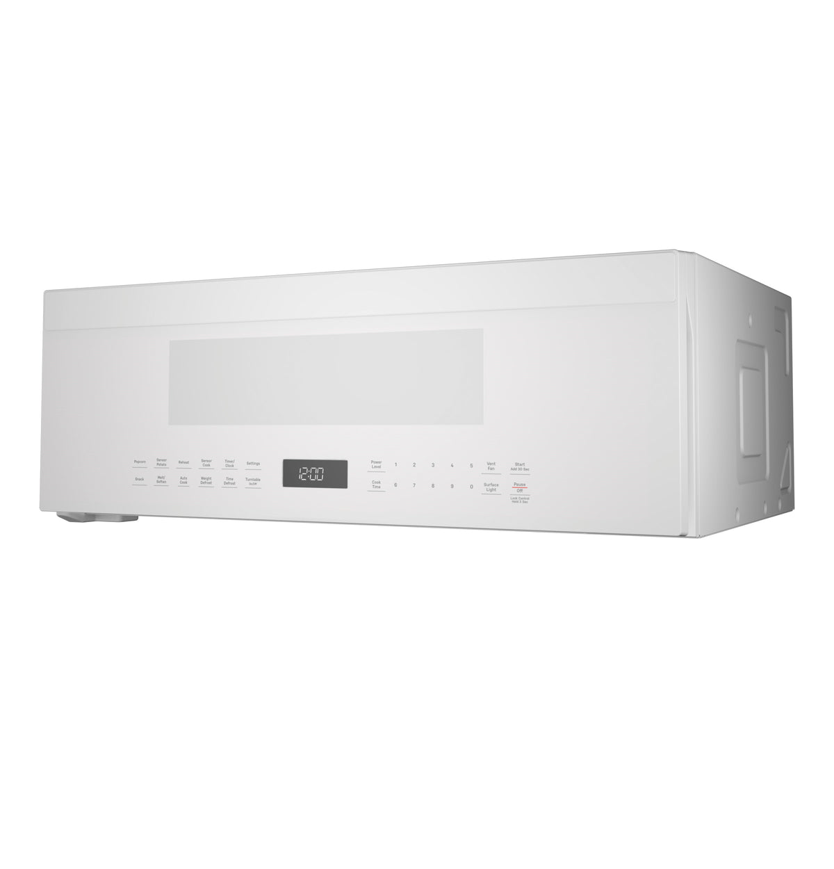 GE Profile 1.2 Cu. Ft. Over-the-Range Low Profile Sensor Microwave Oven UVM9125DYWW