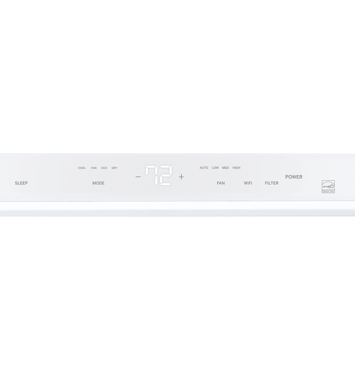 GE® ENERGY STAR® 230/208V Cool-Only 10,000 BTU Built-In Room Air Conditioner AJCQ10DWH