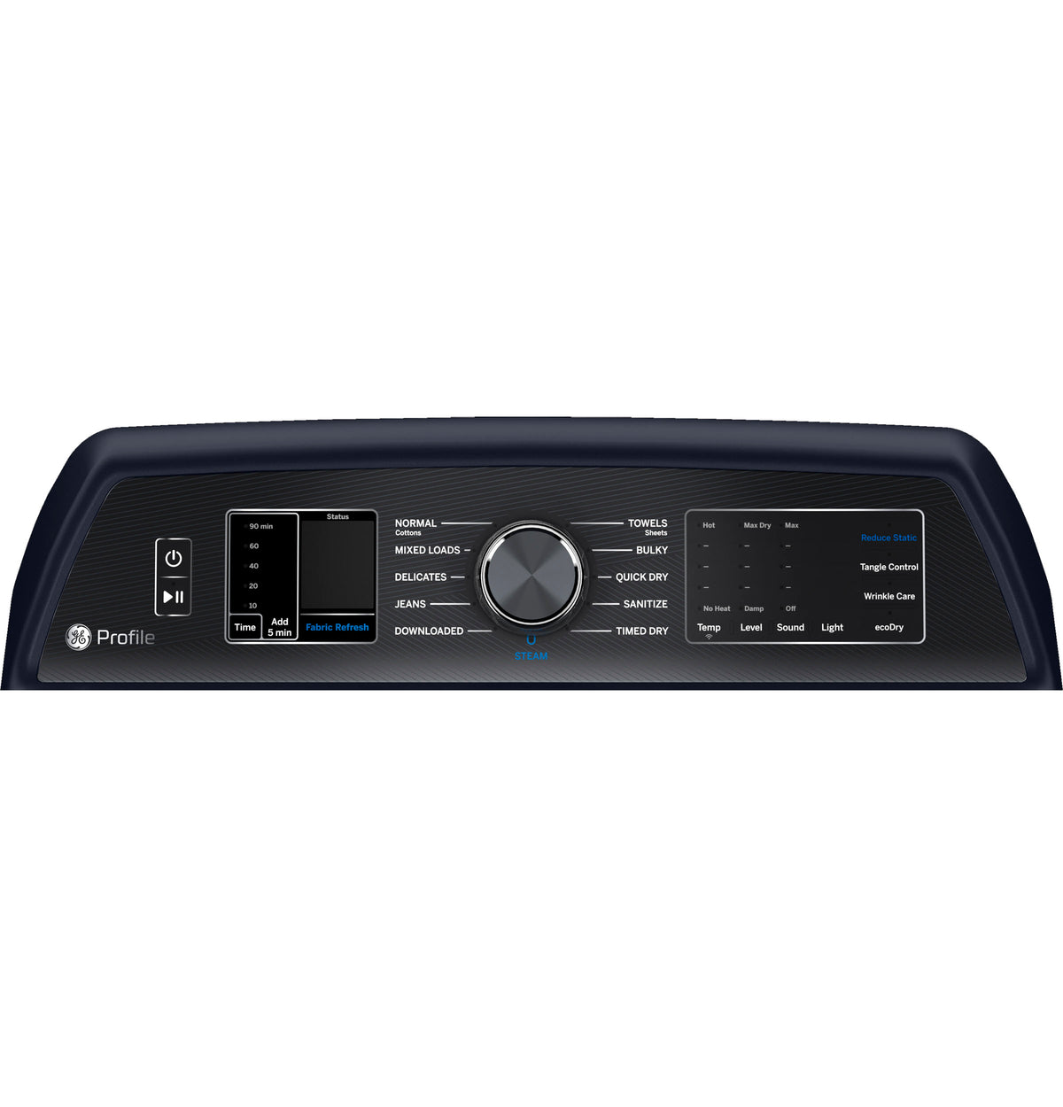 GE Profile™ ENERGY STAR® 7.3 cu. ft. Capacity Smart Electric Dryer with Fabric Refresh PTD90EBPTRS