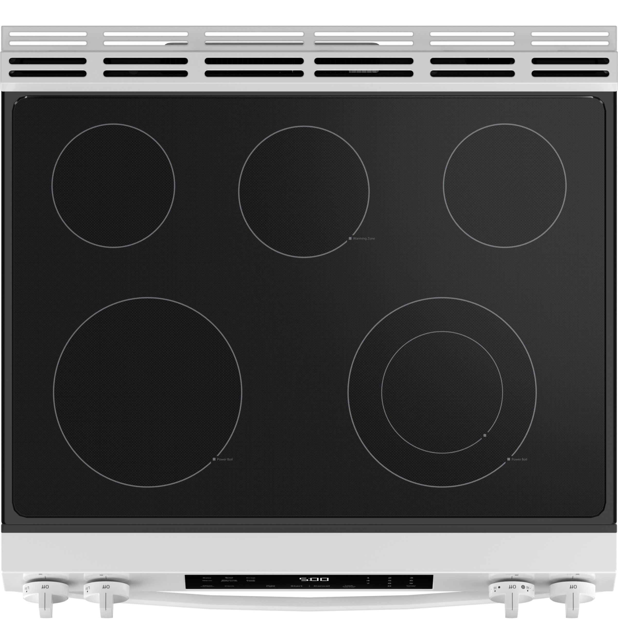 GE® 30" Slide-In Electric Range GRS500PVWW