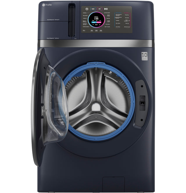 GE Profile™ ENERGY STAR® 4.8 cu. ft. Capacity UltraFast Combo with Ventless Inverter Heat Pump Technology Washer/Dryer PFQ97HSPVRS